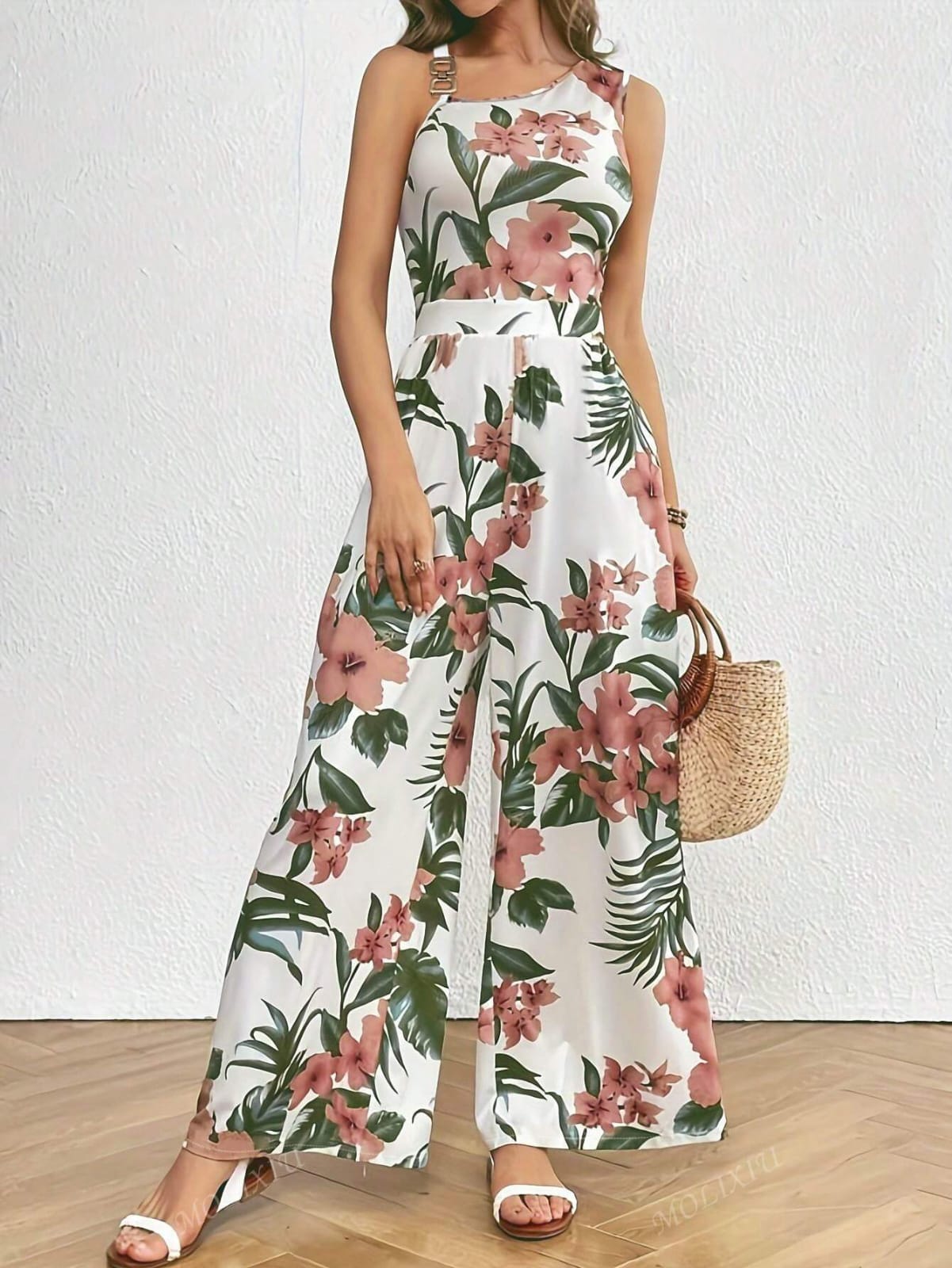 Jumpsuit estampado floral