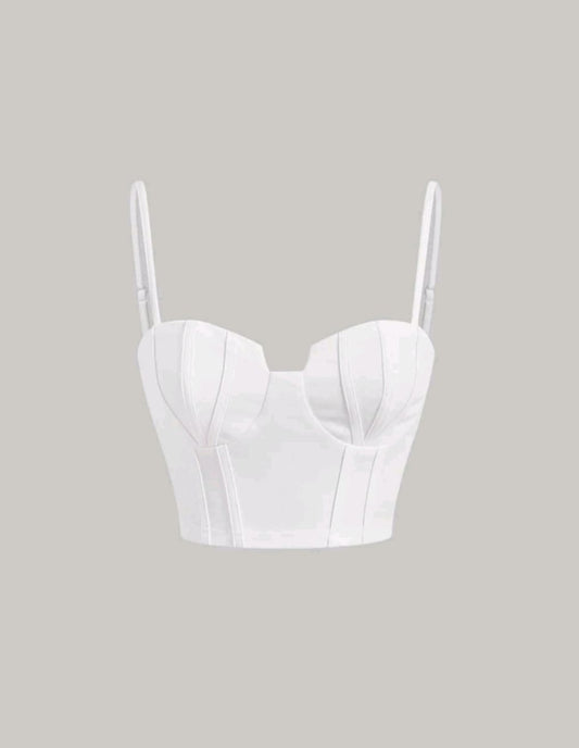 Top Sin Mangas Blanco