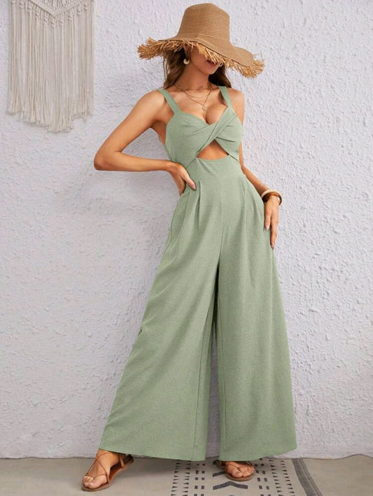 Jumpsuit Verde menta