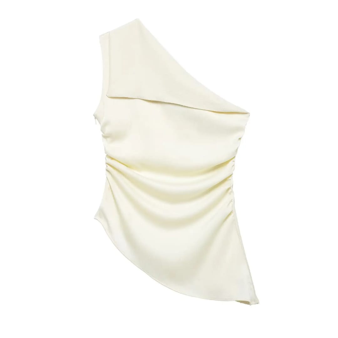 Top para mujer asimetrico elegante en tendencia