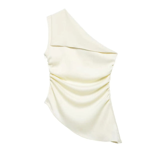 Top para mujer asimetrico elegante en tendencia