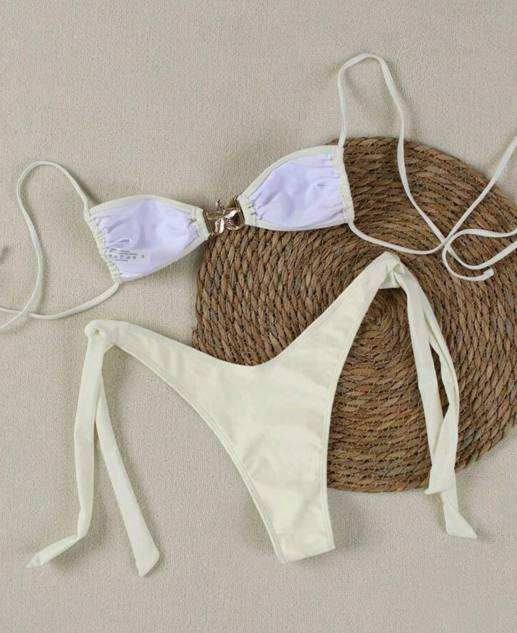 Traje de baño de dos piezas para mujer con estrella de mar