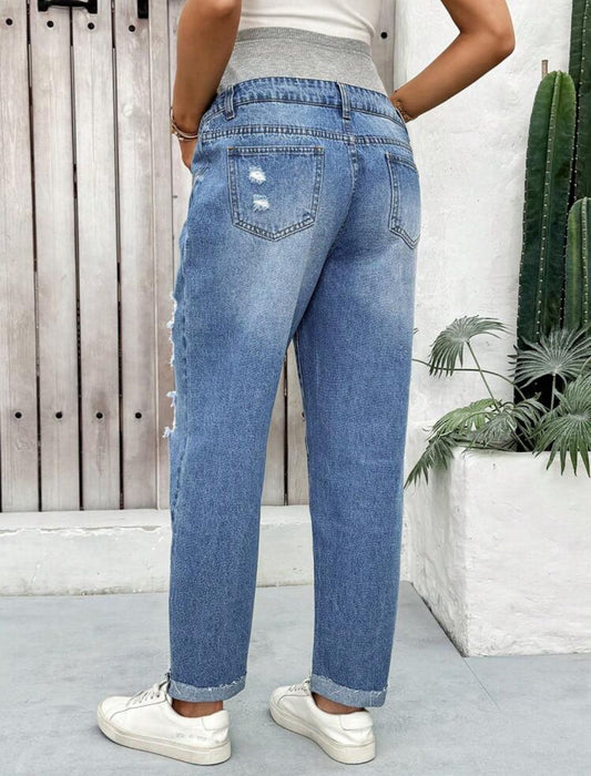 Jeans de maternidad sueltos