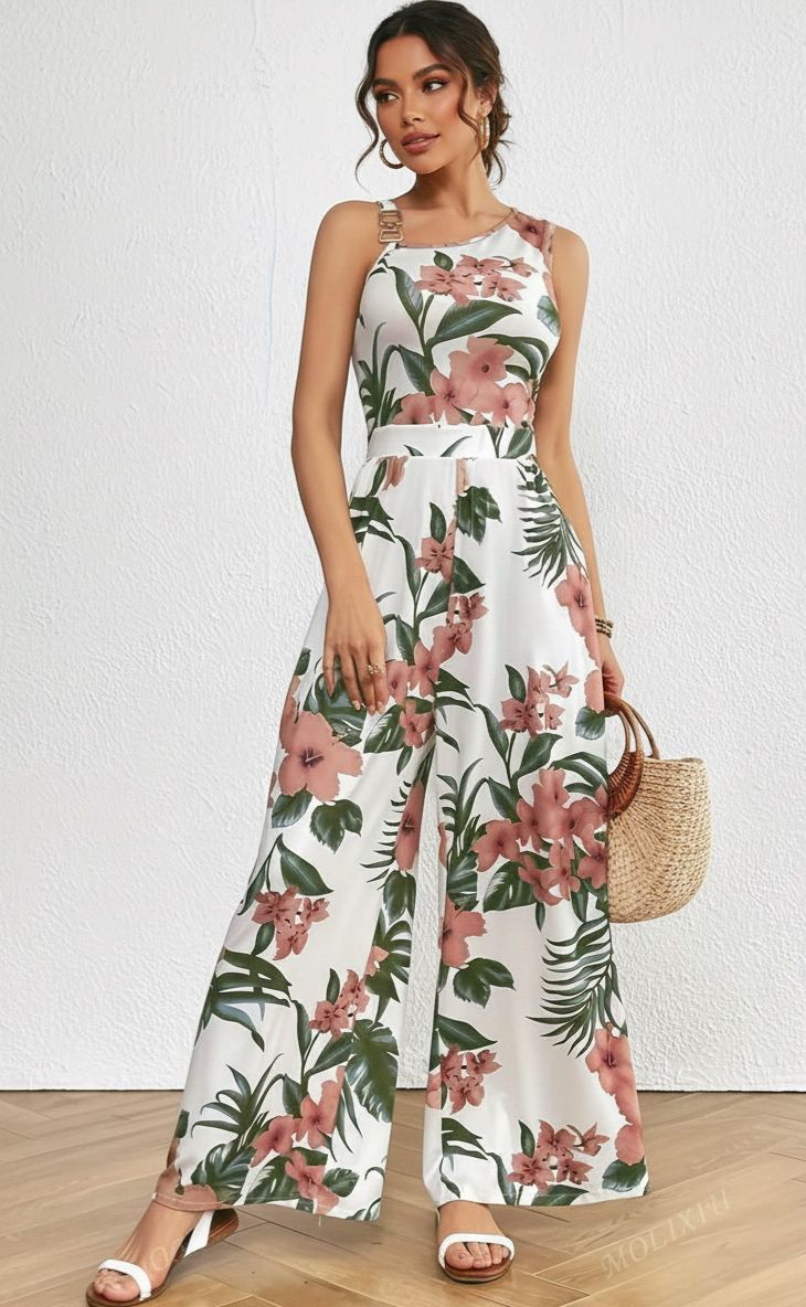 Jumpsuit estampado floral