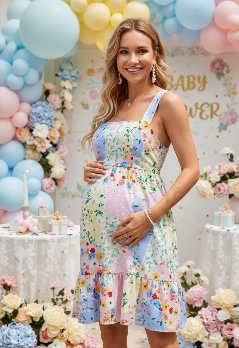 Vestido Maternidad Estampado