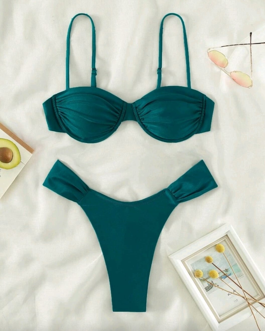 Traje de baño 2 piezas de tanga