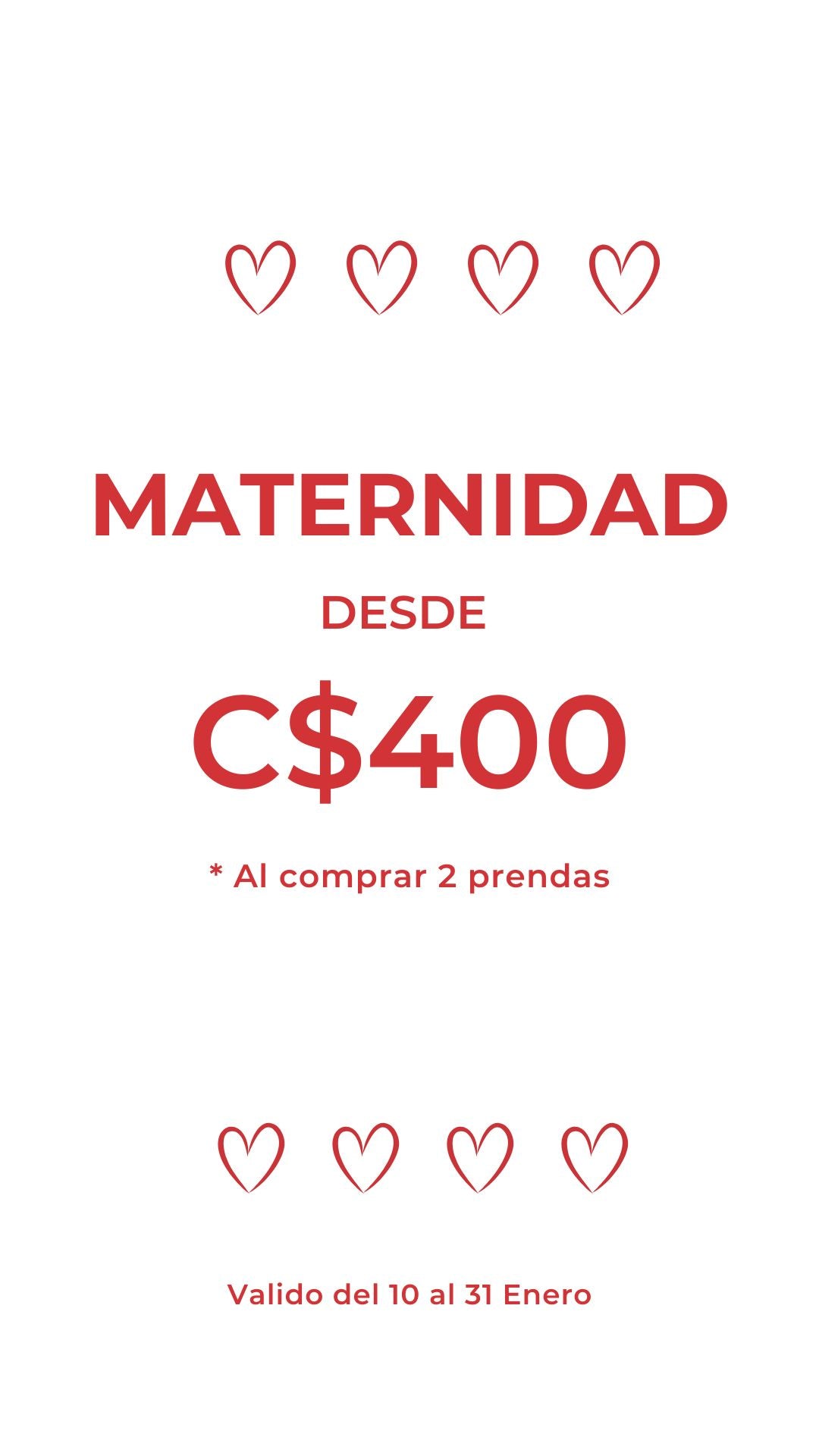 Maternidad desde C$400❤️
