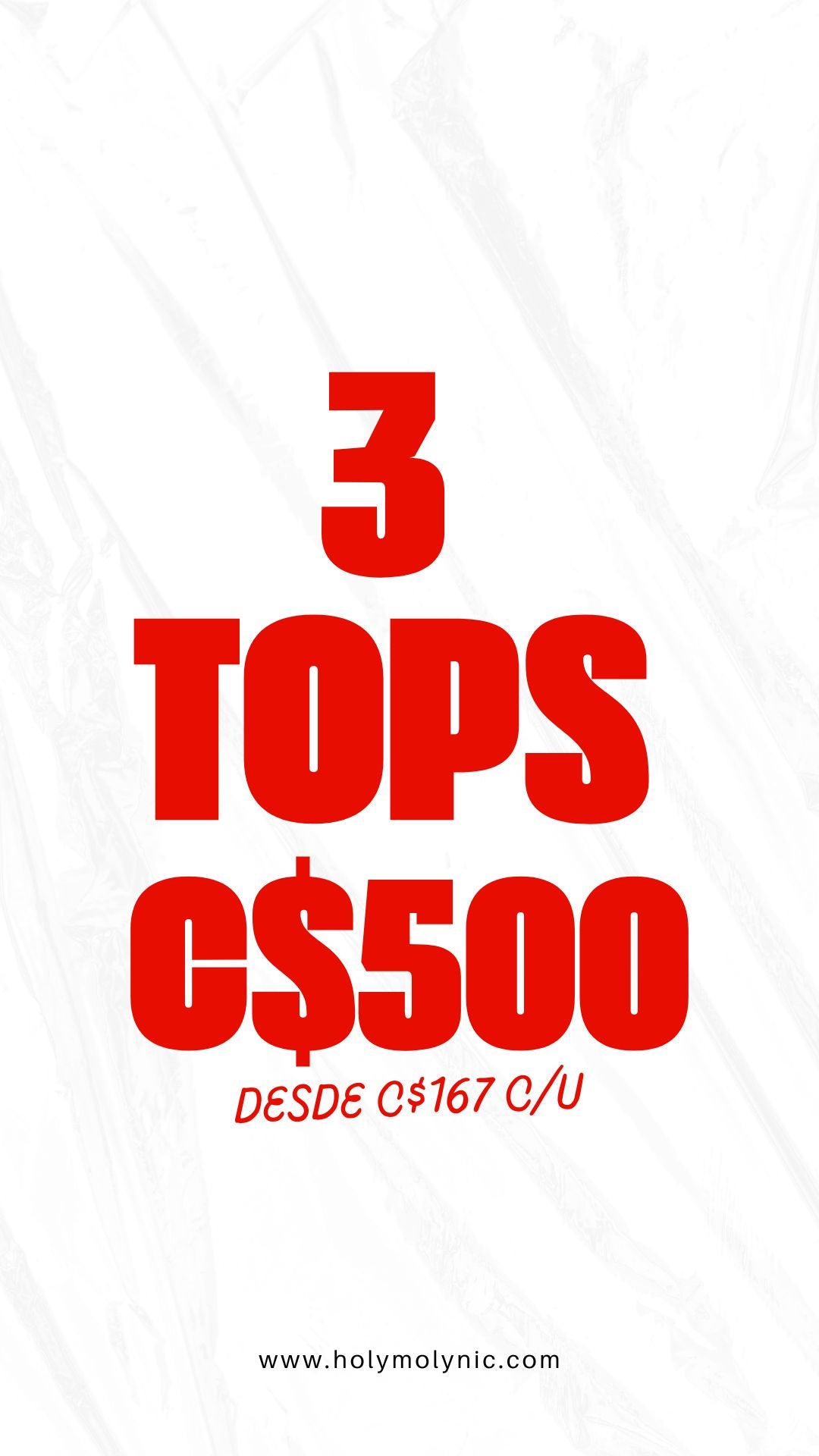 3 TOPS x C$500