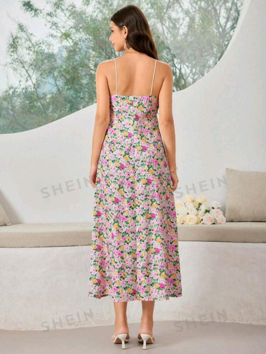 Vestido de maternidad estampado floral
