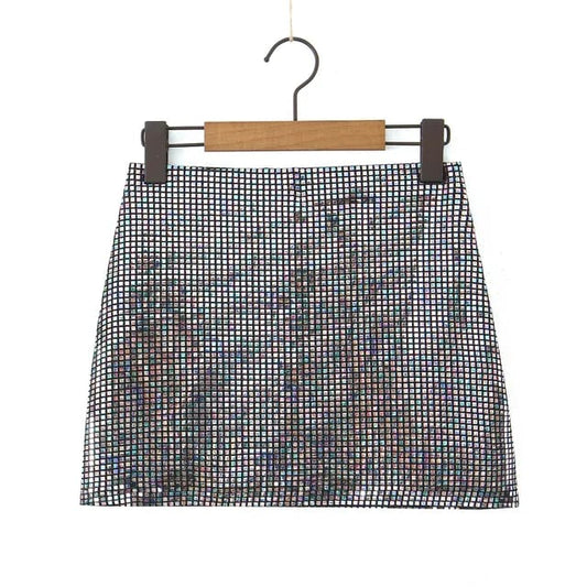 Short brillante tipo disco