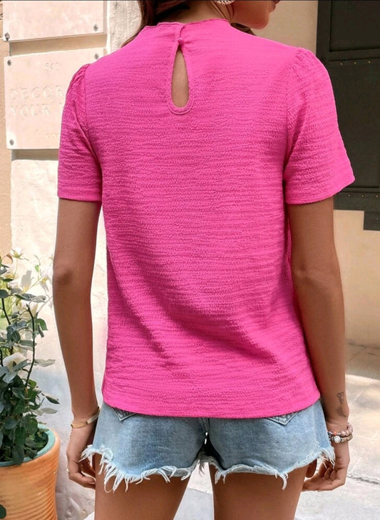 Blusa fucsia