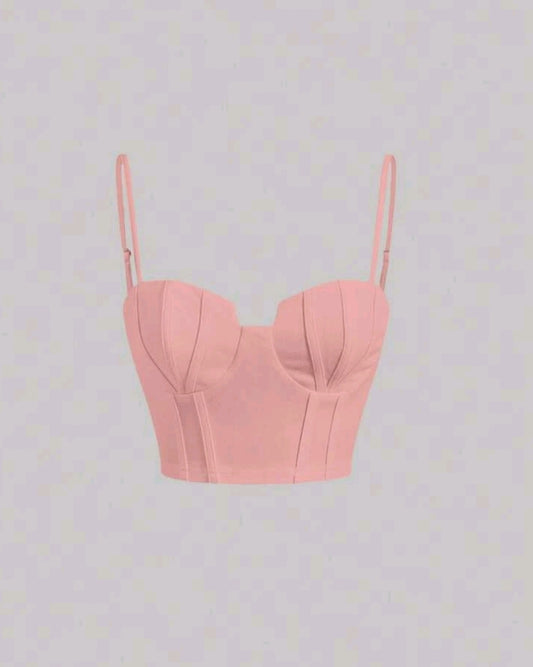 Top de tirantes Rosa