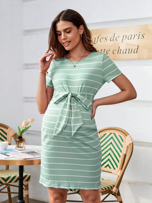 Vestido Maternidad Verde