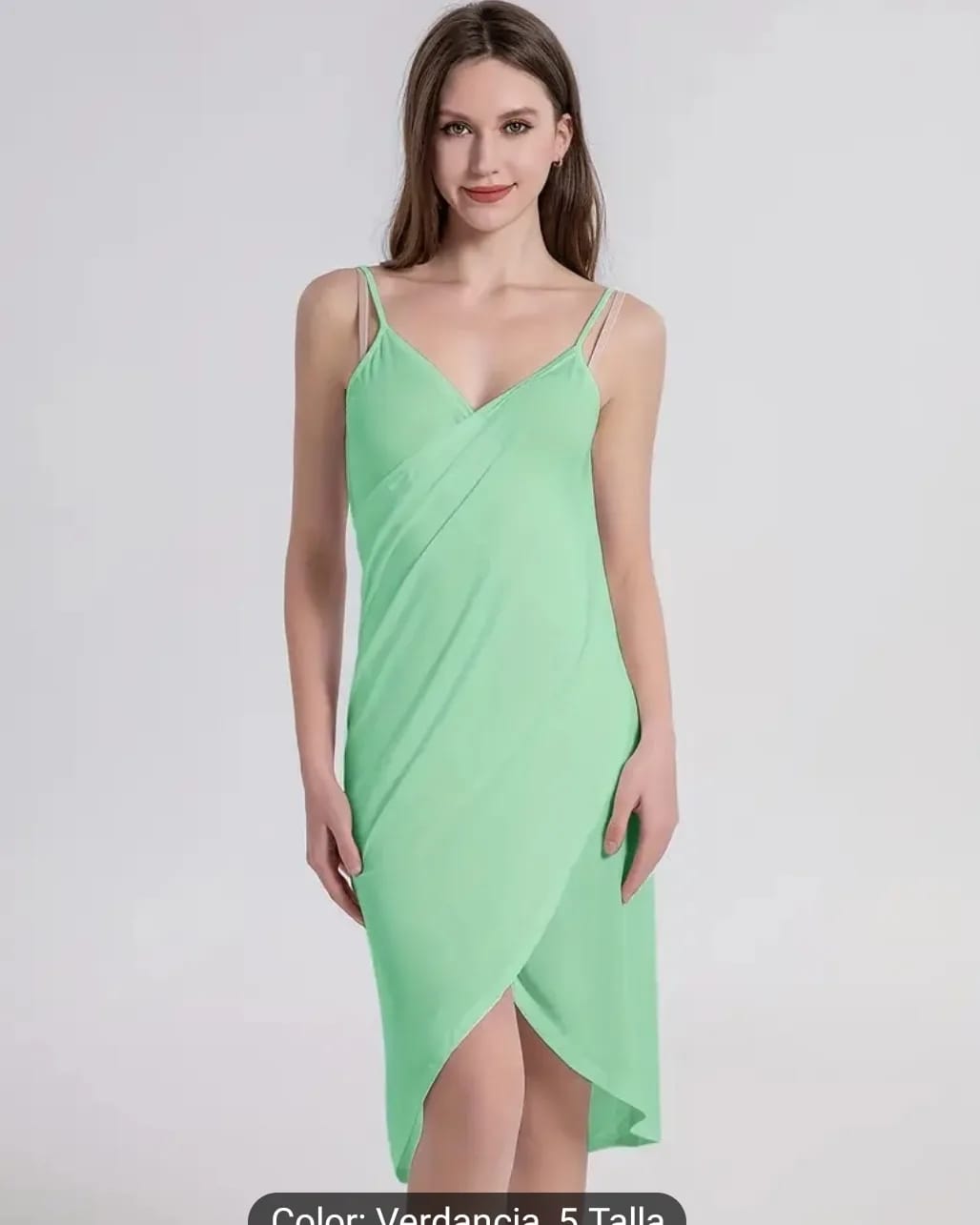 Salida de baño verde