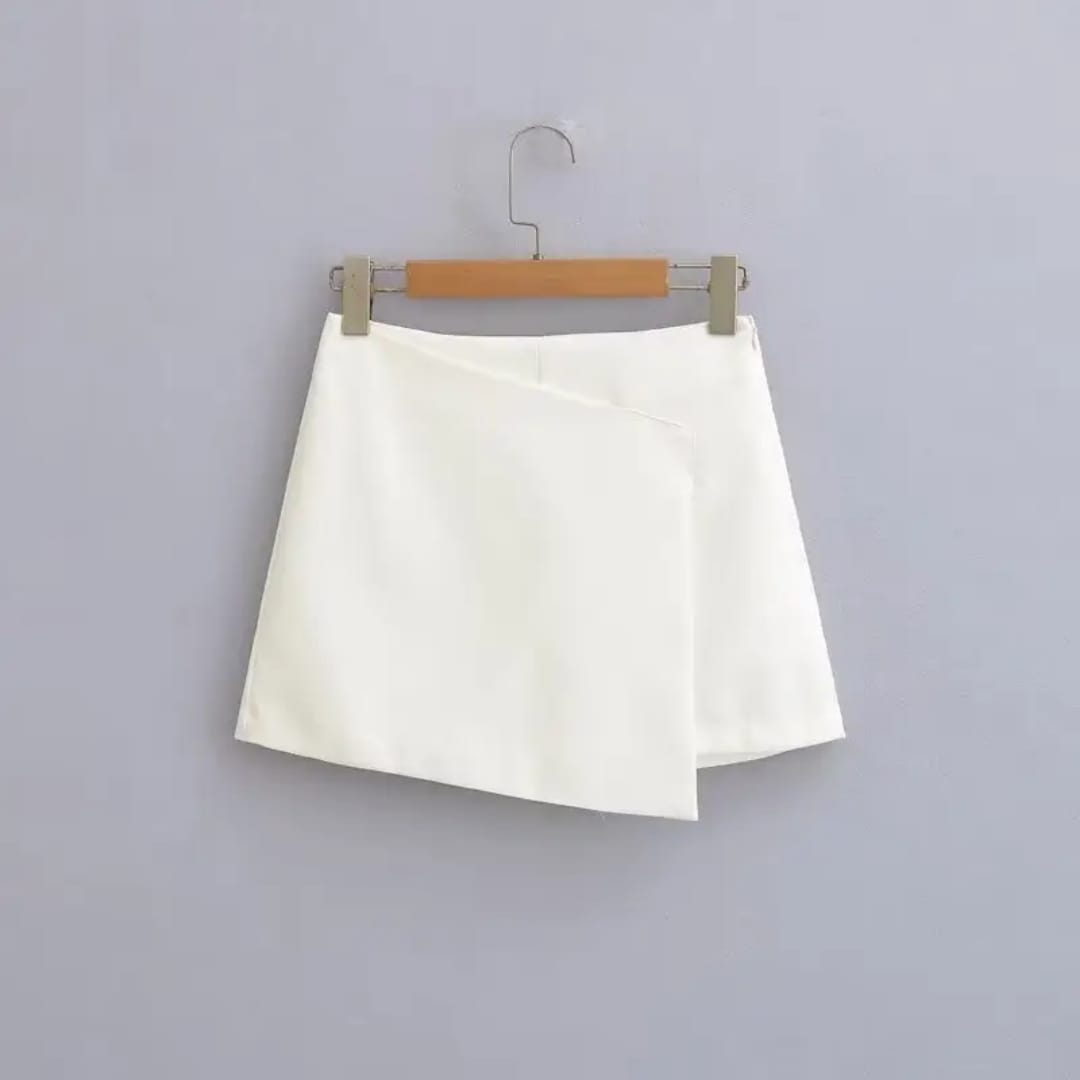 Short Falda Blanco