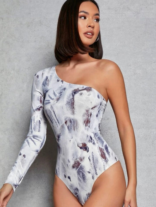 Bodysuits estampado una manga