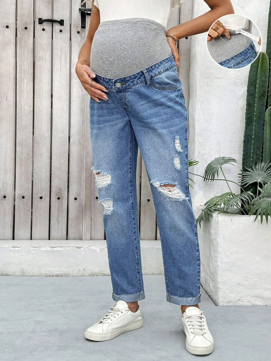 Jeans de maternidad sueltos