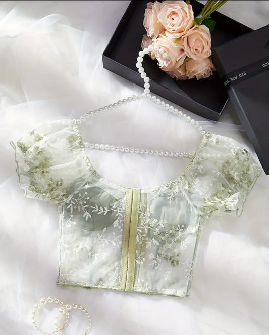 Bustier Encaje Verde