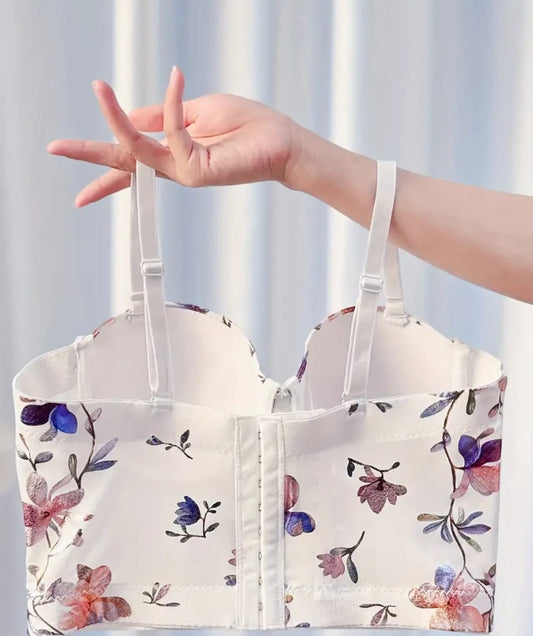 Top Cosert Blanco Estampado