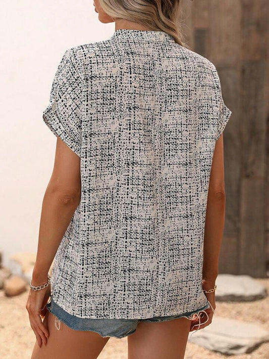 Blusa Estampado gris